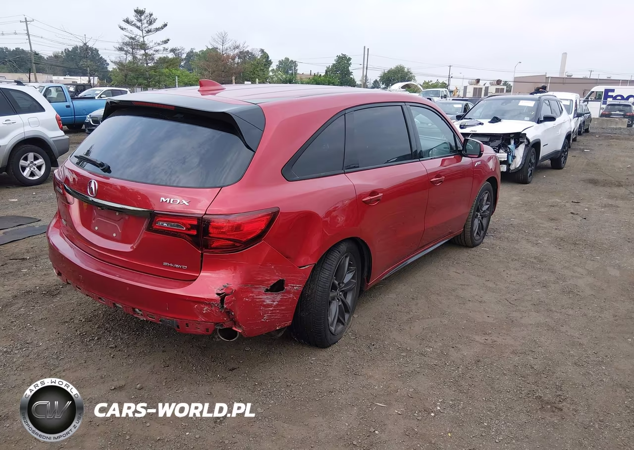 2019 Acura Mdx Tech A-Spec Pkgs VIN:5J8YD4H06KL017486 - 4