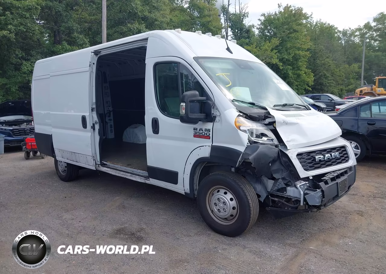2022 Ram Promaster 3500 Cargo Van High Roof 159 Wb Ext