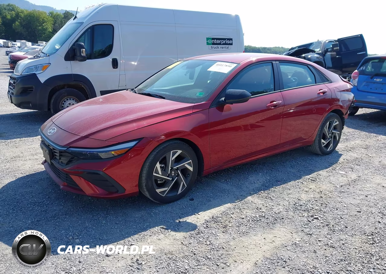 2025 Hyundai Elantra Sel Sport VIN:KMHLM4DG7SU989485 - 2