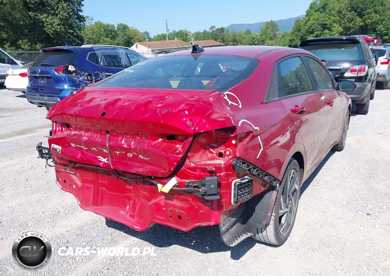 2025 Hyundai Elantra Sel Sport VIN:KMHLM4DG7SU989485 - 6
