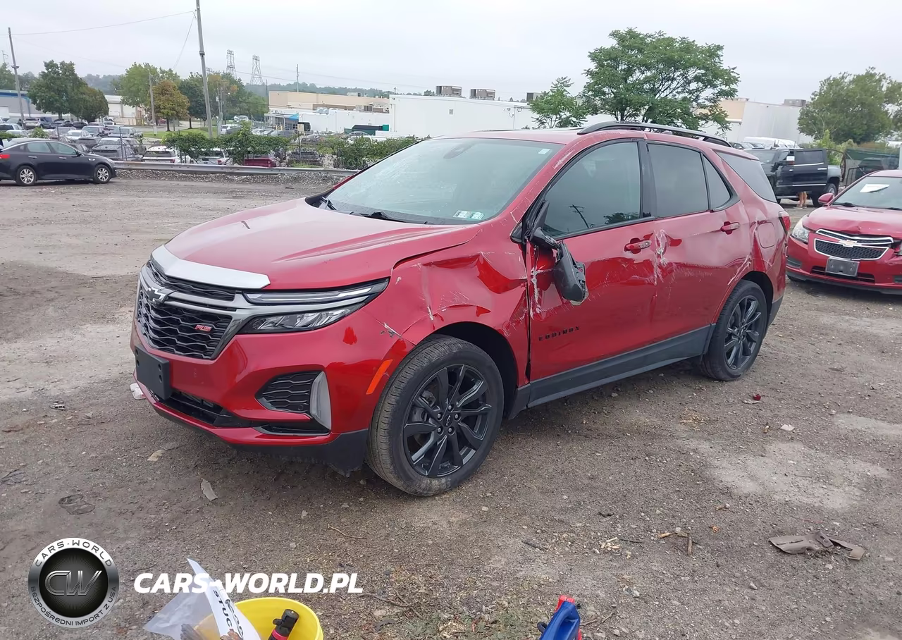 2023 Chevrolet Equinox Awd Rs VIN:3GNAXWEG4PL154725 - 2