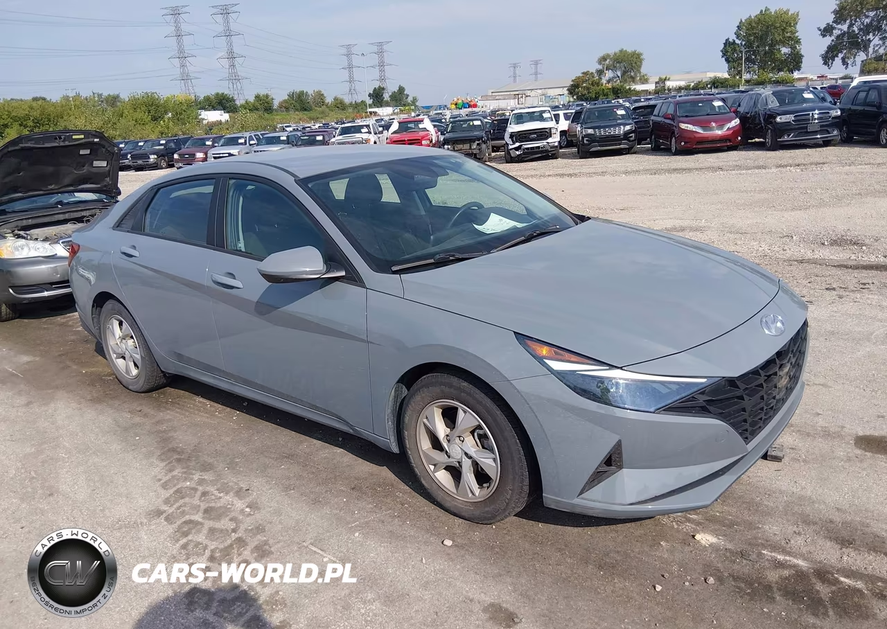 2021 Hyundai Elantra Se VIN:KMHLL4AG0MU159859 - 1