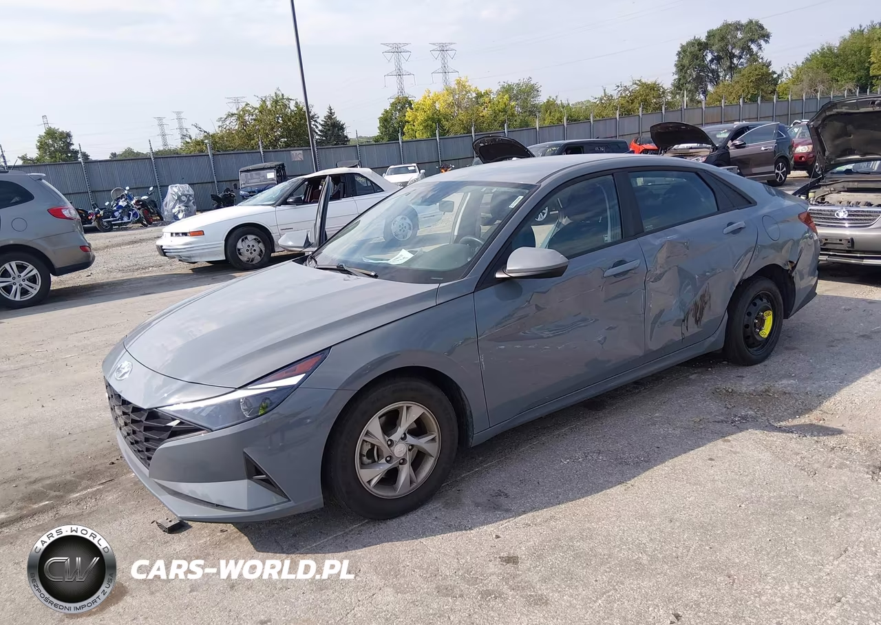 2021 Hyundai Elantra Se VIN:KMHLL4AG0MU159859 - 2