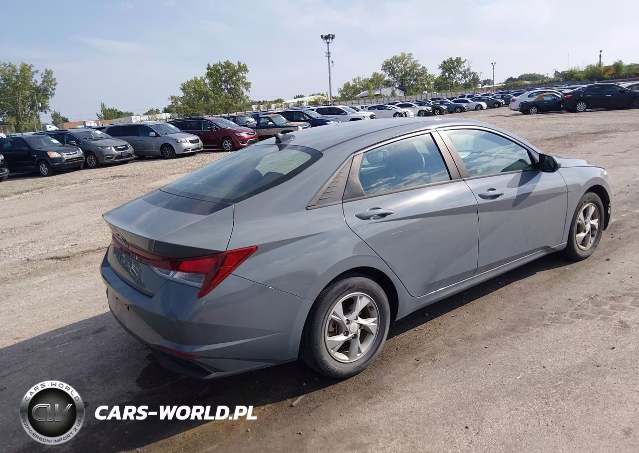 2021 Hyundai Elantra Se VIN:KMHLL4AG0MU159859 - 4