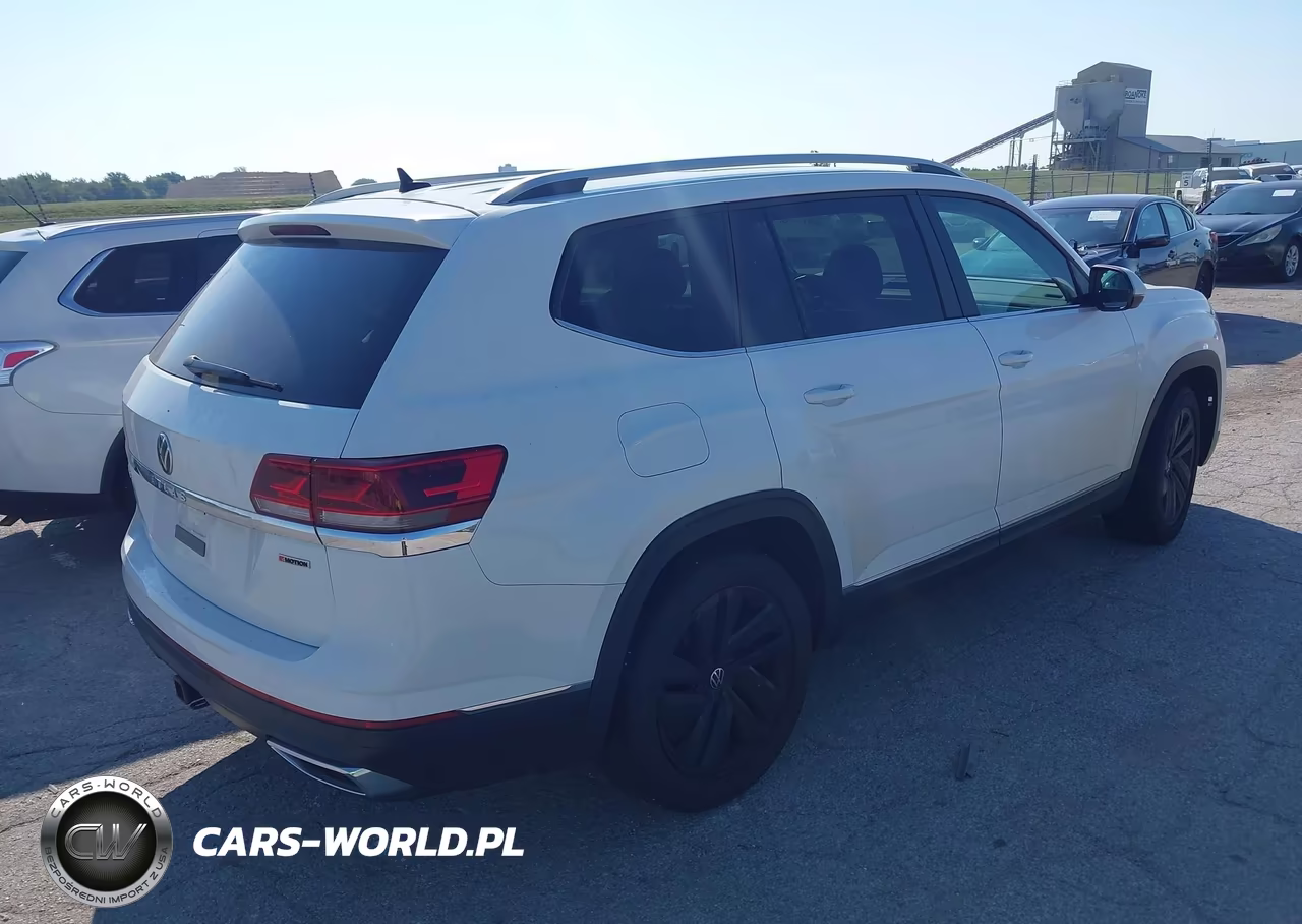 2021 Volkswagen Atlas 3.6L V6 Sel VIN:1V2BR2CA2MC558823 - 4