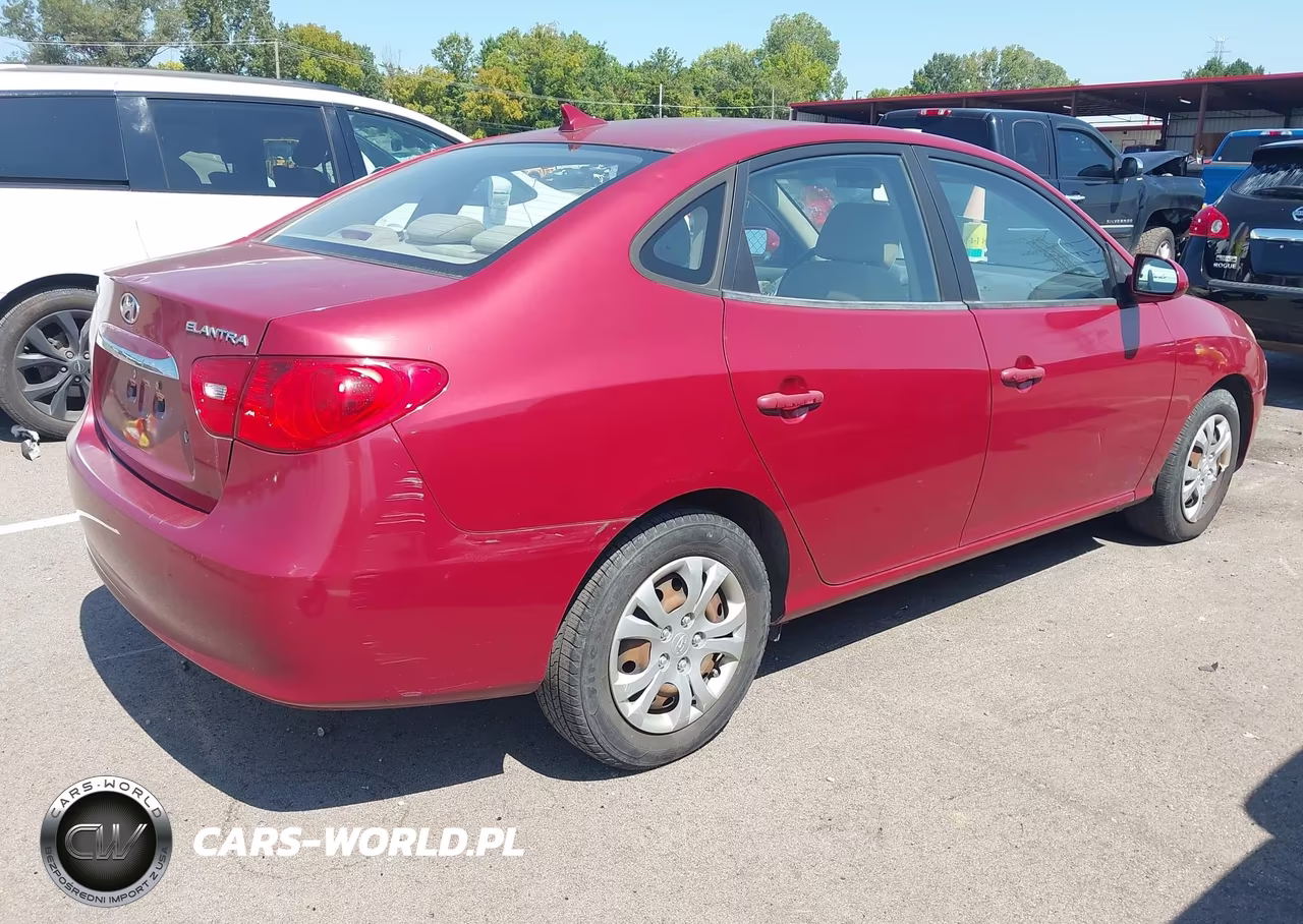 2010 Hyundai Elantra Gls VIN:KMHDU4AD9AU118715 - 4