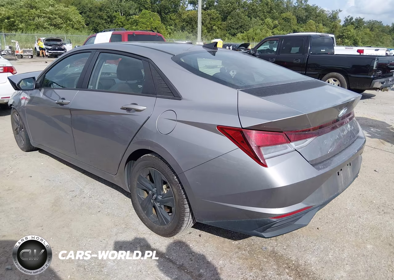 2022 Hyundai Elantra Sel VIN:KMHLS4AG6NU245228 - 3
