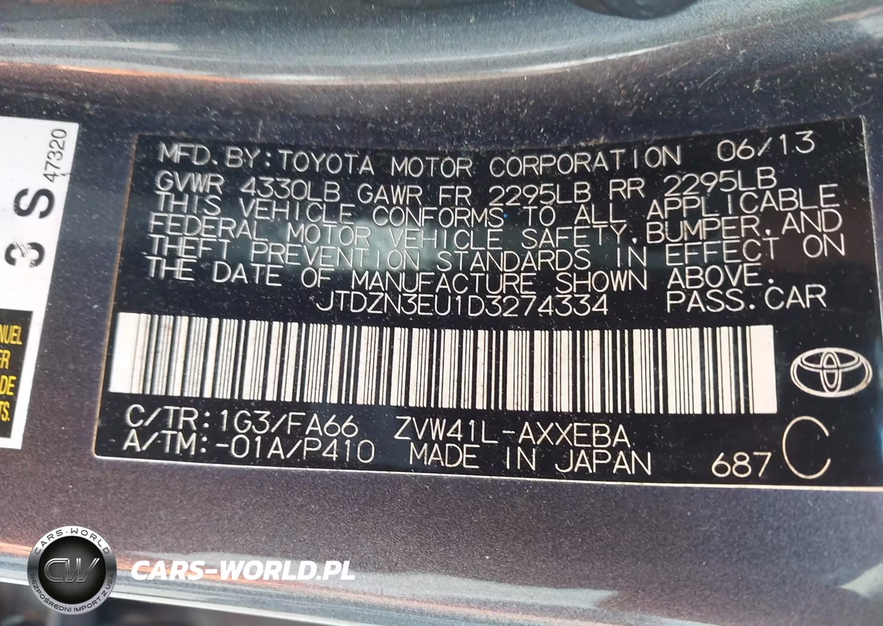 2013 Toyota Prius V Three VIN:JTDZN3EU1D3274334 - 9