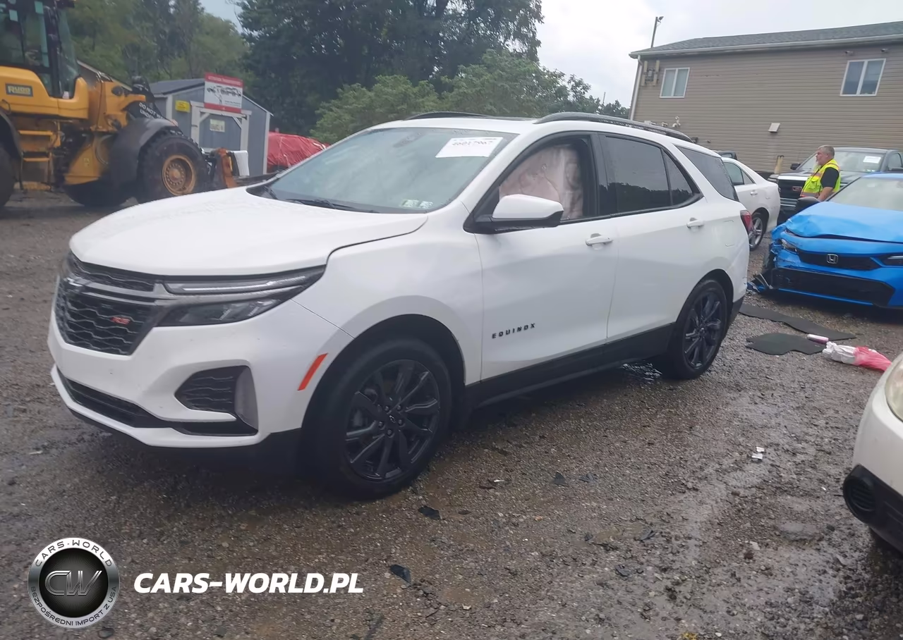 2022 Chevrolet Equinox Awd Rs VIN:3GNAXWEV5NS243608 - 2