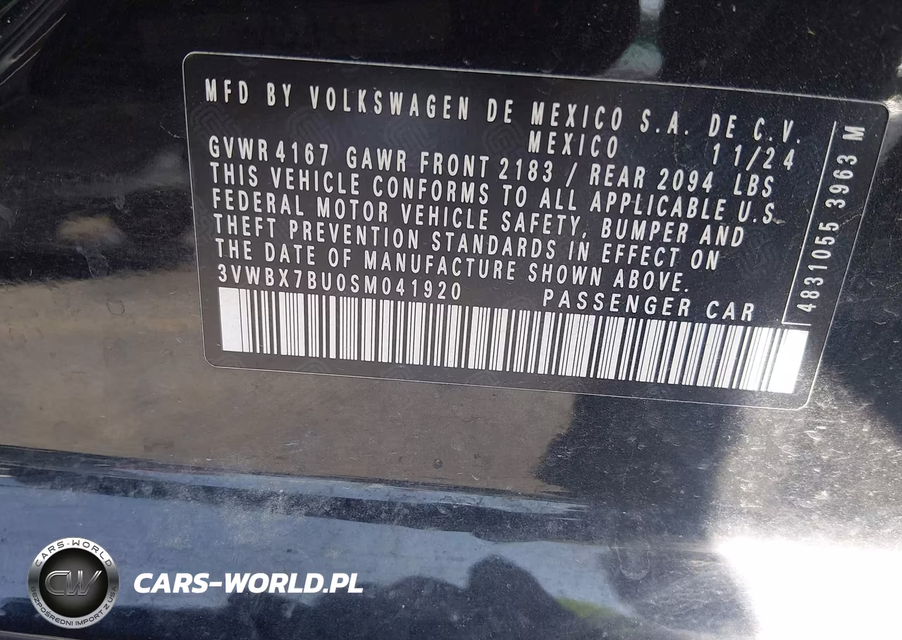 2025 Volkswagen Jetta 1.5T Sport VIN:3VWBX7BU0SM041920 - 9