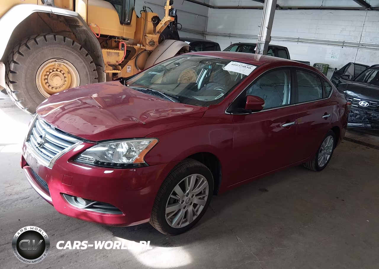 2013 Nissan Sentra Sl VIN:3N1AB7APXDL615878 - 2
