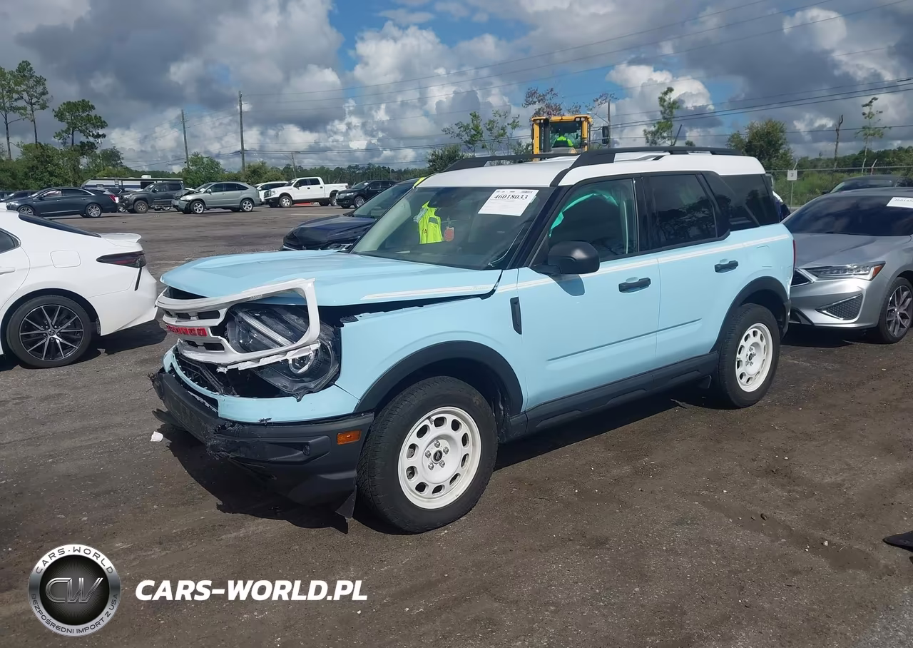 2024 Ford Bronco Sport Heritage VIN:3FMCR9G64RRF55950 - 2