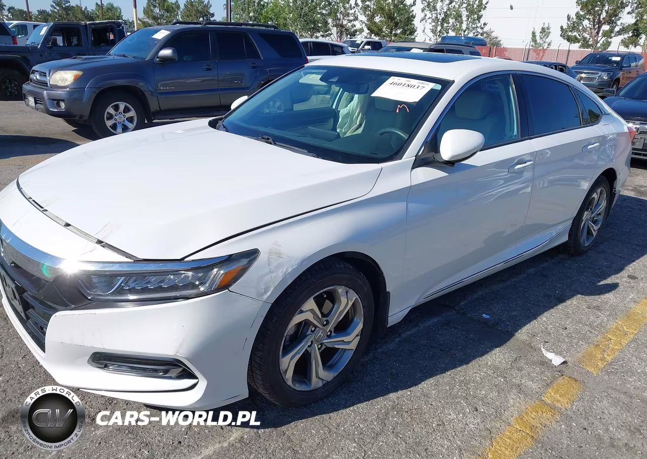 2018 Honda Accord Ex-L VIN:1HGCV1F66JA090252 - 2