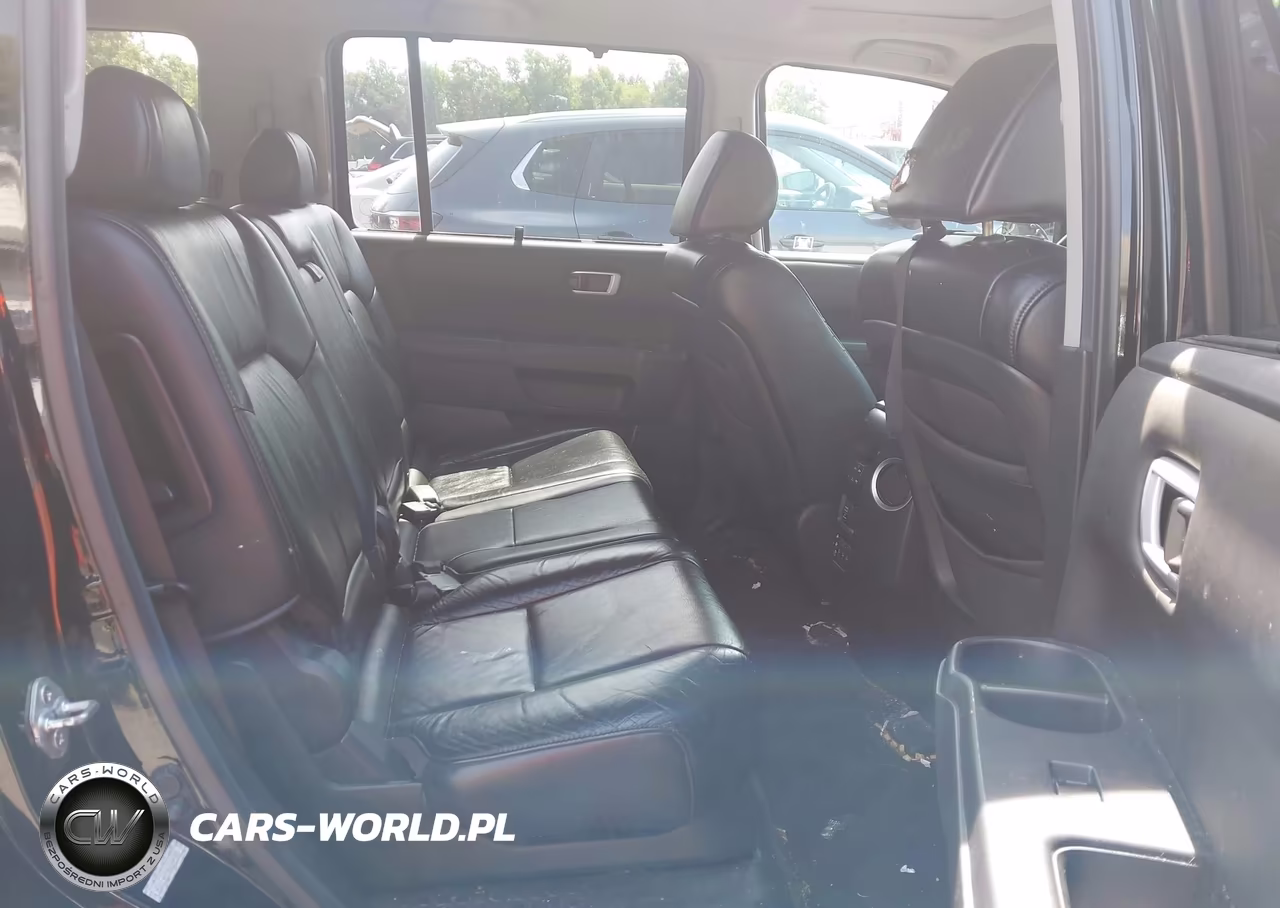 2011 Honda Pilot Touring VIN:5FNYF4H91BB089903 - 8