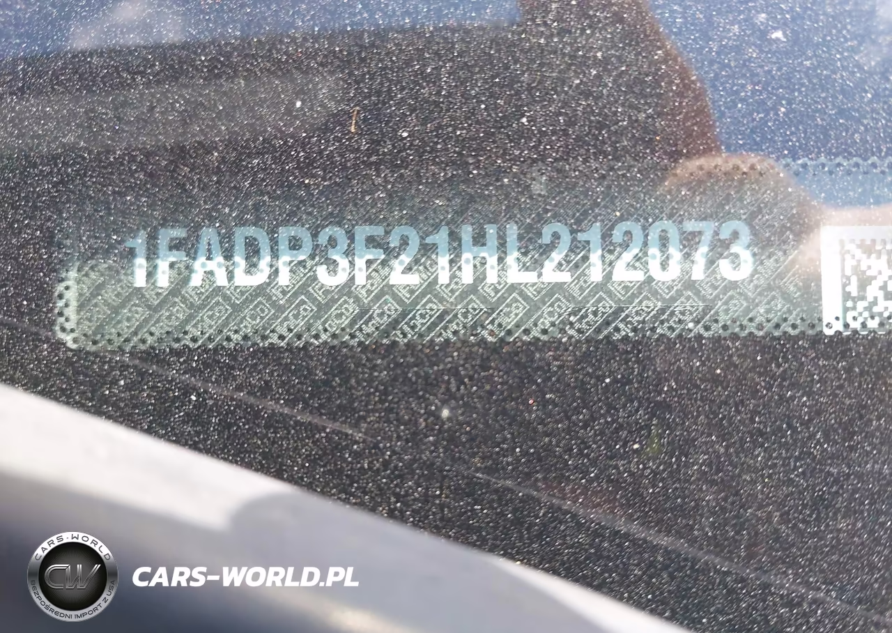 2017 Ford Focus Se VIN:1FADP3F21HL212073 - 17