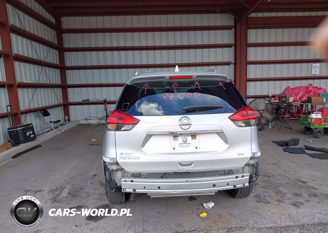 2017 Nissan Rogue Sv VIN:KNMAT2MTXHP518566 - 17