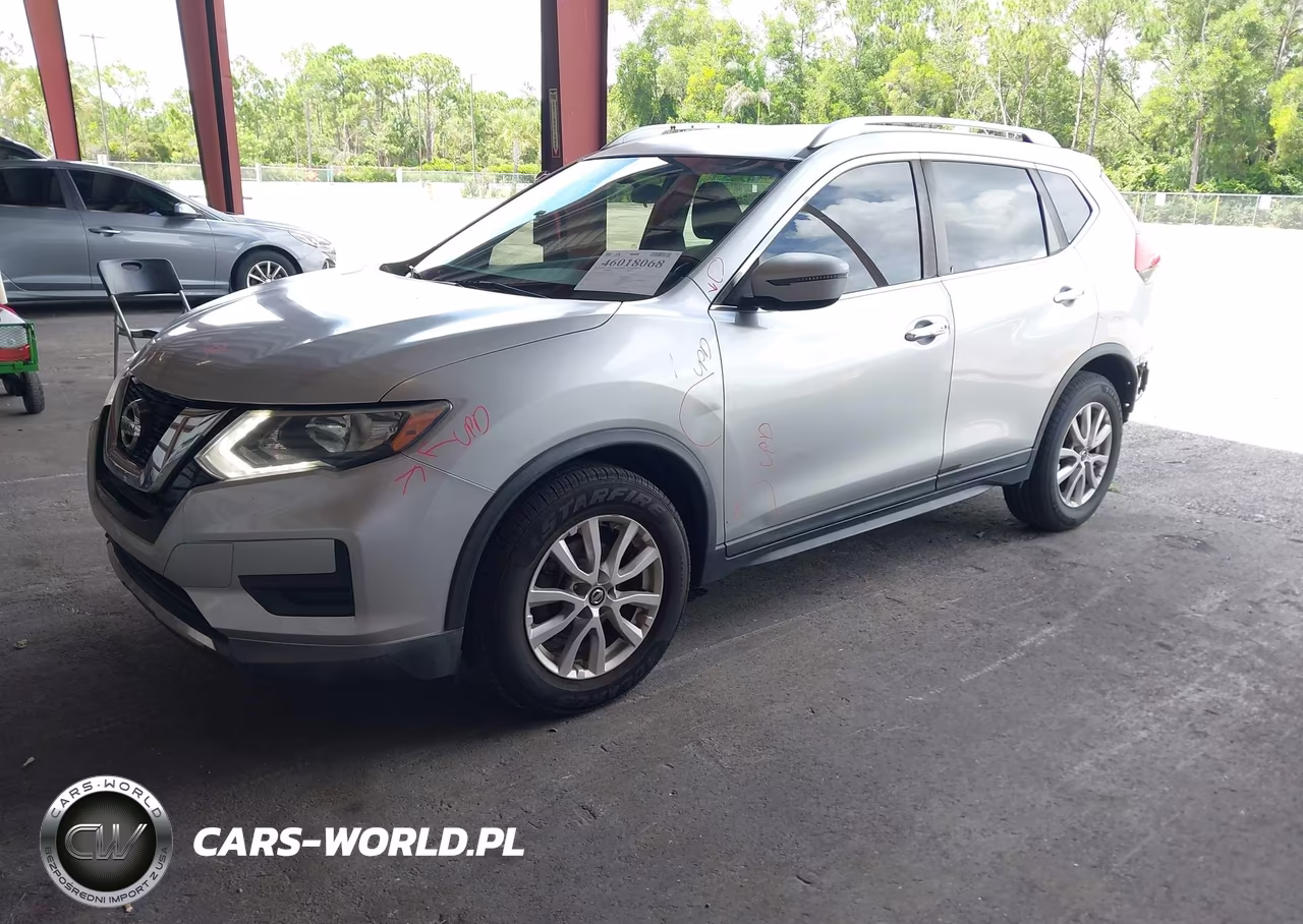 2017 Nissan Rogue Sv VIN:KNMAT2MTXHP518566 - 2