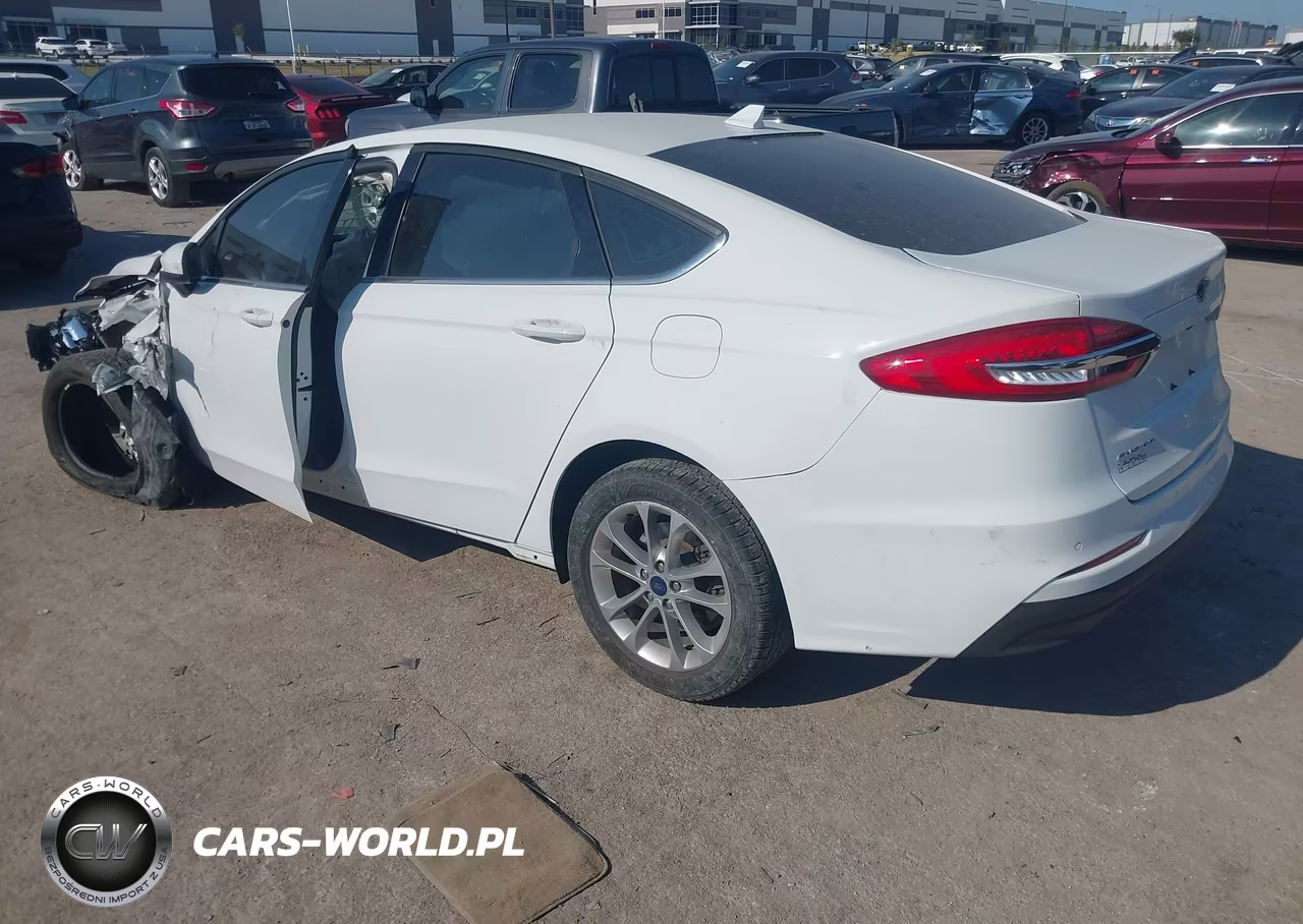 2020 Ford Fusion Se VIN:3FA6P0H78LR195489 - 3