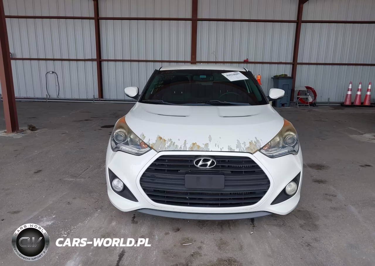 2015 Hyundai Veloster Turbo VIN:KMHTC6AE5FU243088 - 12