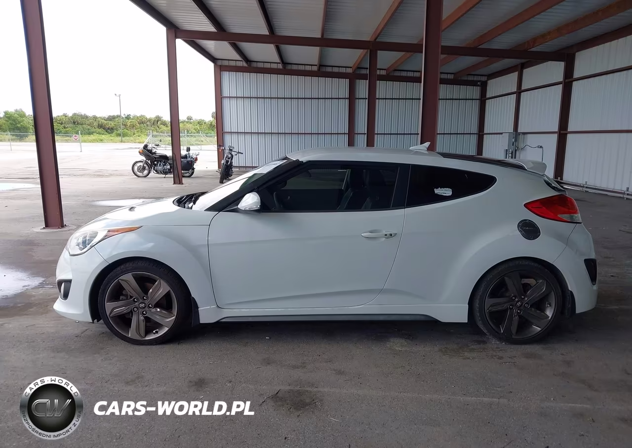 2015 Hyundai Veloster Turbo VIN:KMHTC6AE5FU243088 - 14