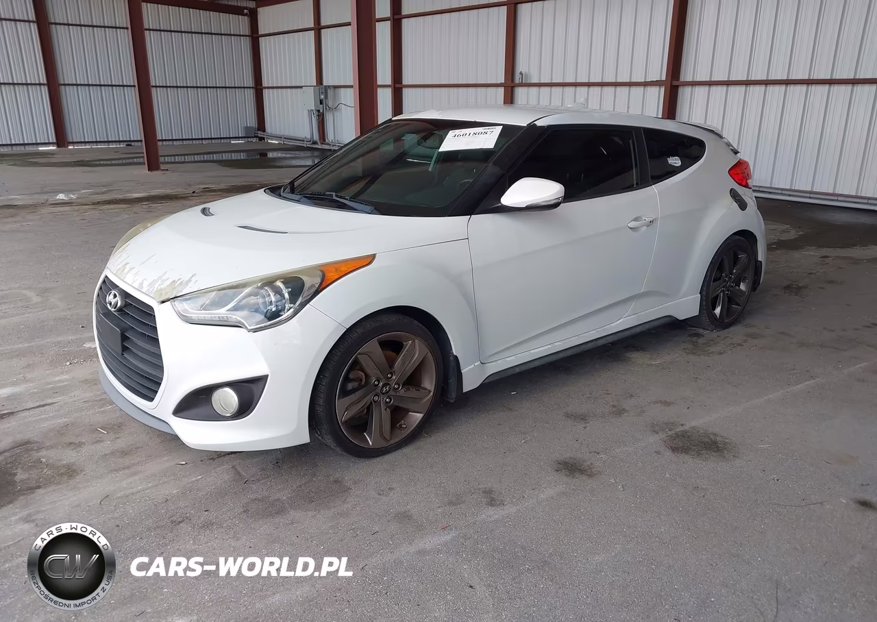 2015 Hyundai Veloster Turbo VIN:KMHTC6AE5FU243088 - 2
