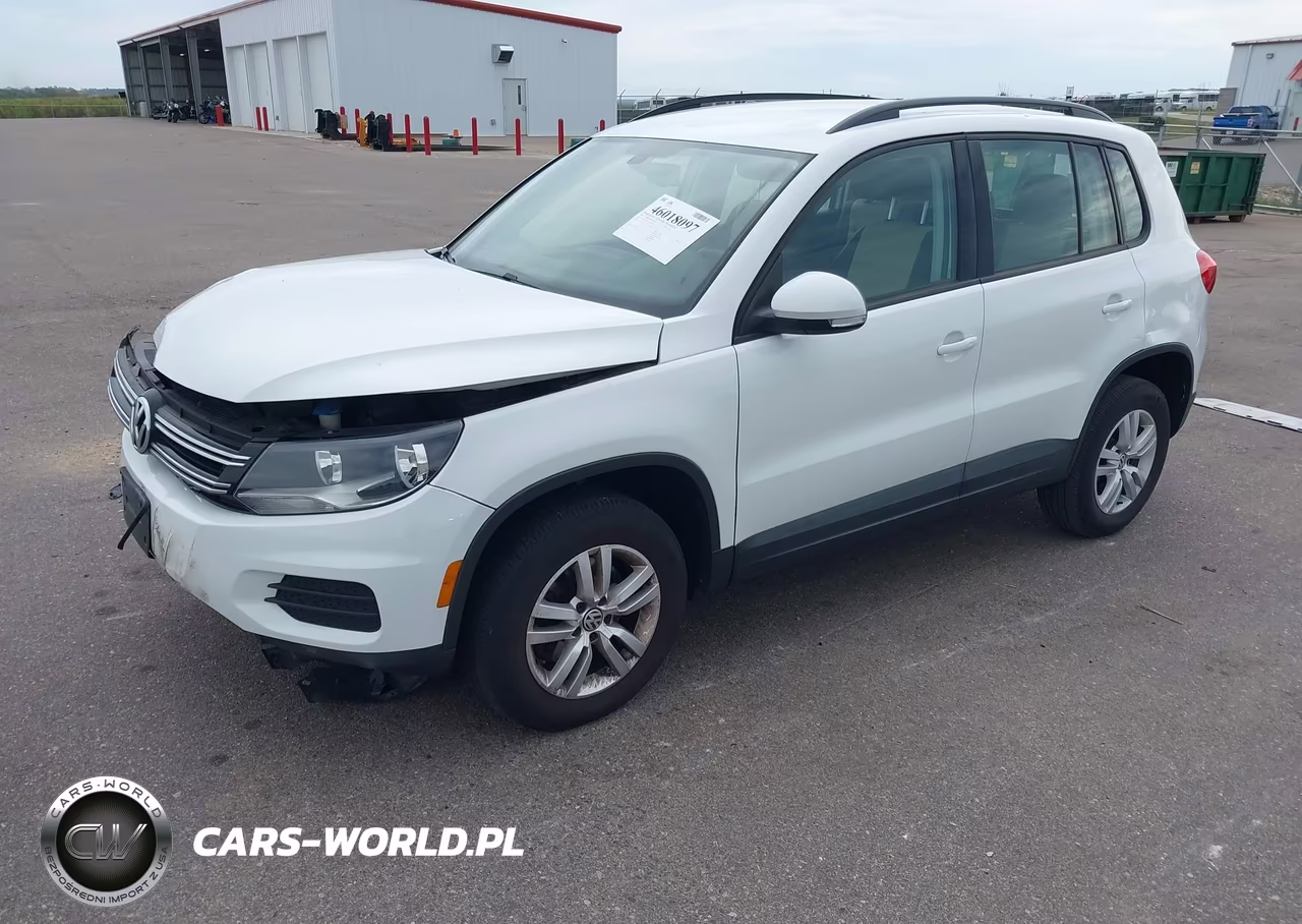 2016 Volkswagen Tiguan S VIN:WVGBV7AX5GW600885 - 2
