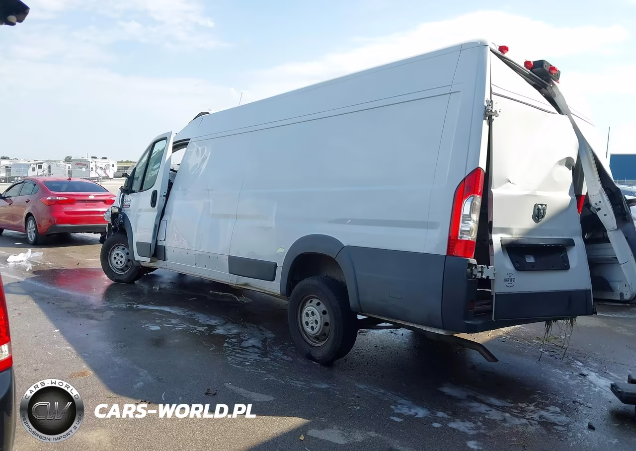2018 Ram Promaster 3500 Cargo Van High Roof 159 Wb Ext VIN:3C6URVJG4JE106113 - 3