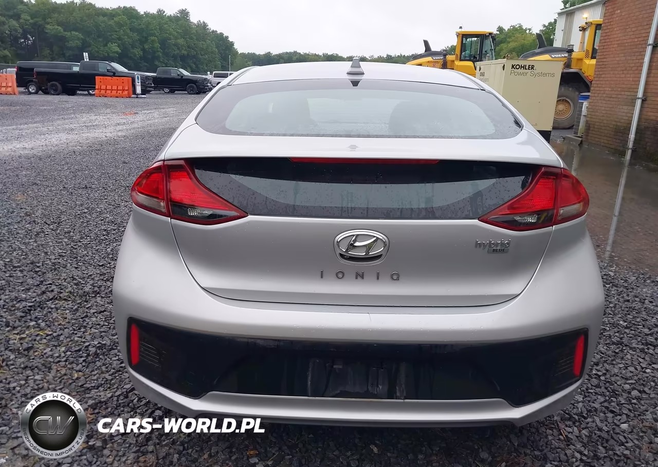 2018 Hyundai Ioniq Hybrid Blue VIN:KMHC65LC9JU076238 - 19