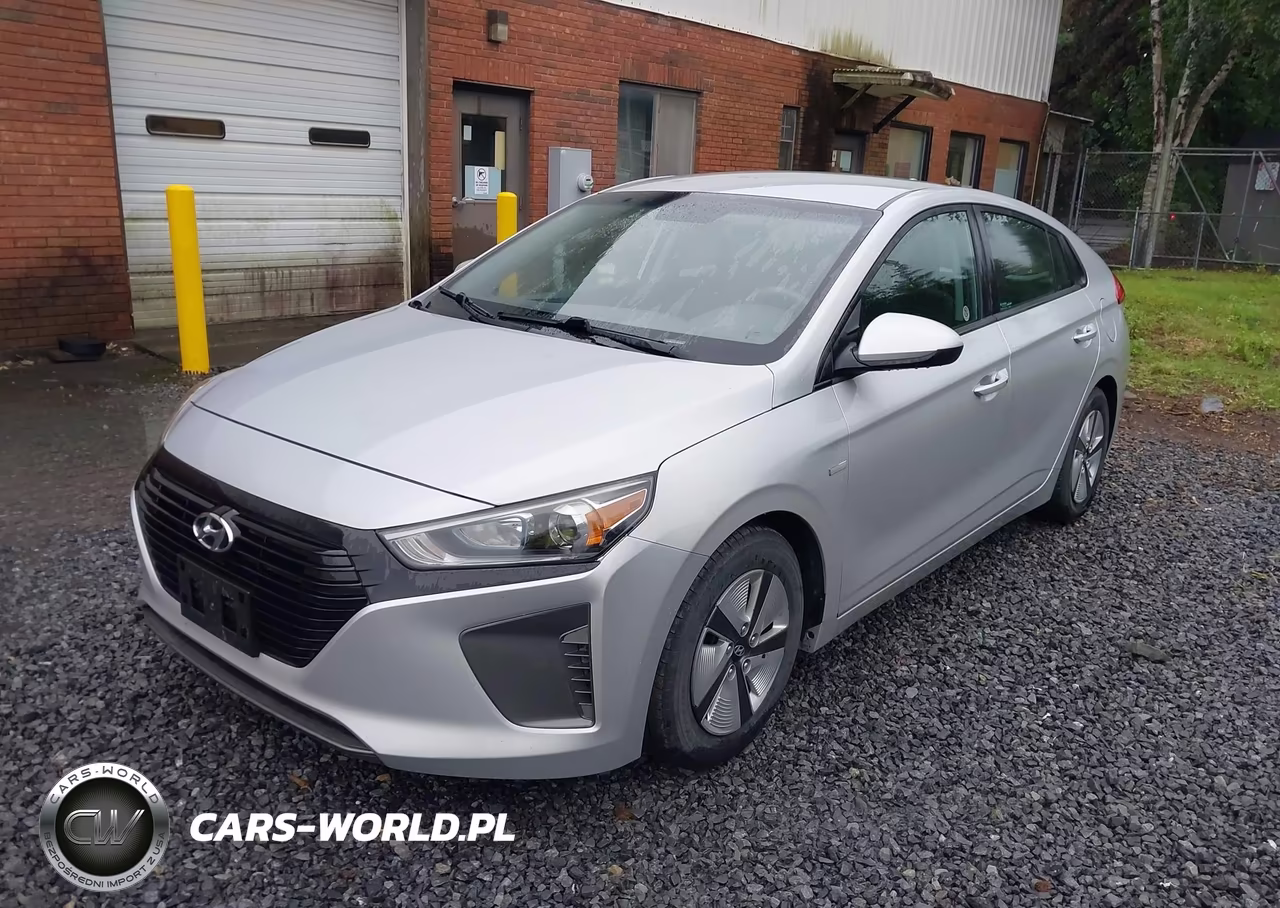 2018 Hyundai Ioniq Hybrid Blue VIN:KMHC65LC9JU076238 - 2