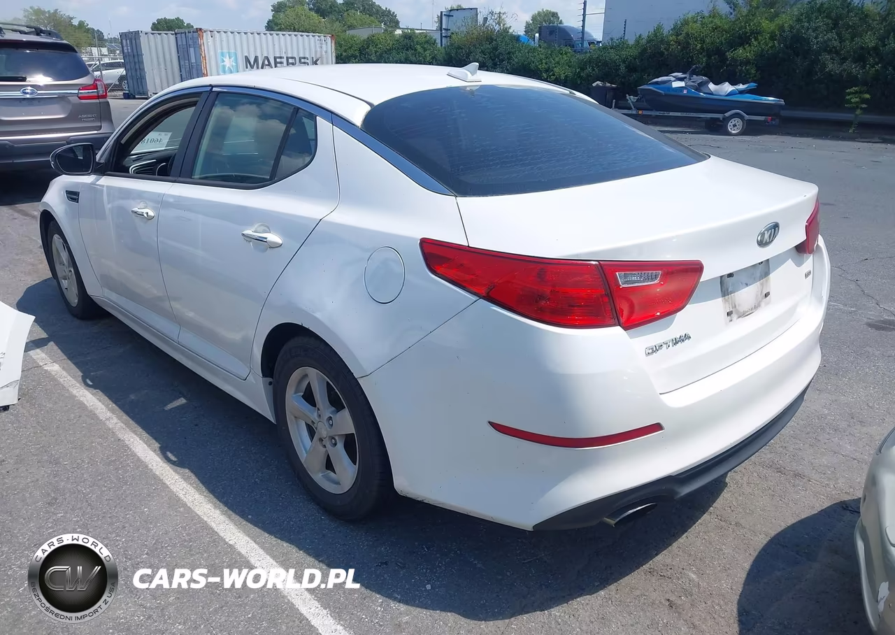 2014 Kia Optima Lx VIN:KNAGM4A75E5508333 - 3