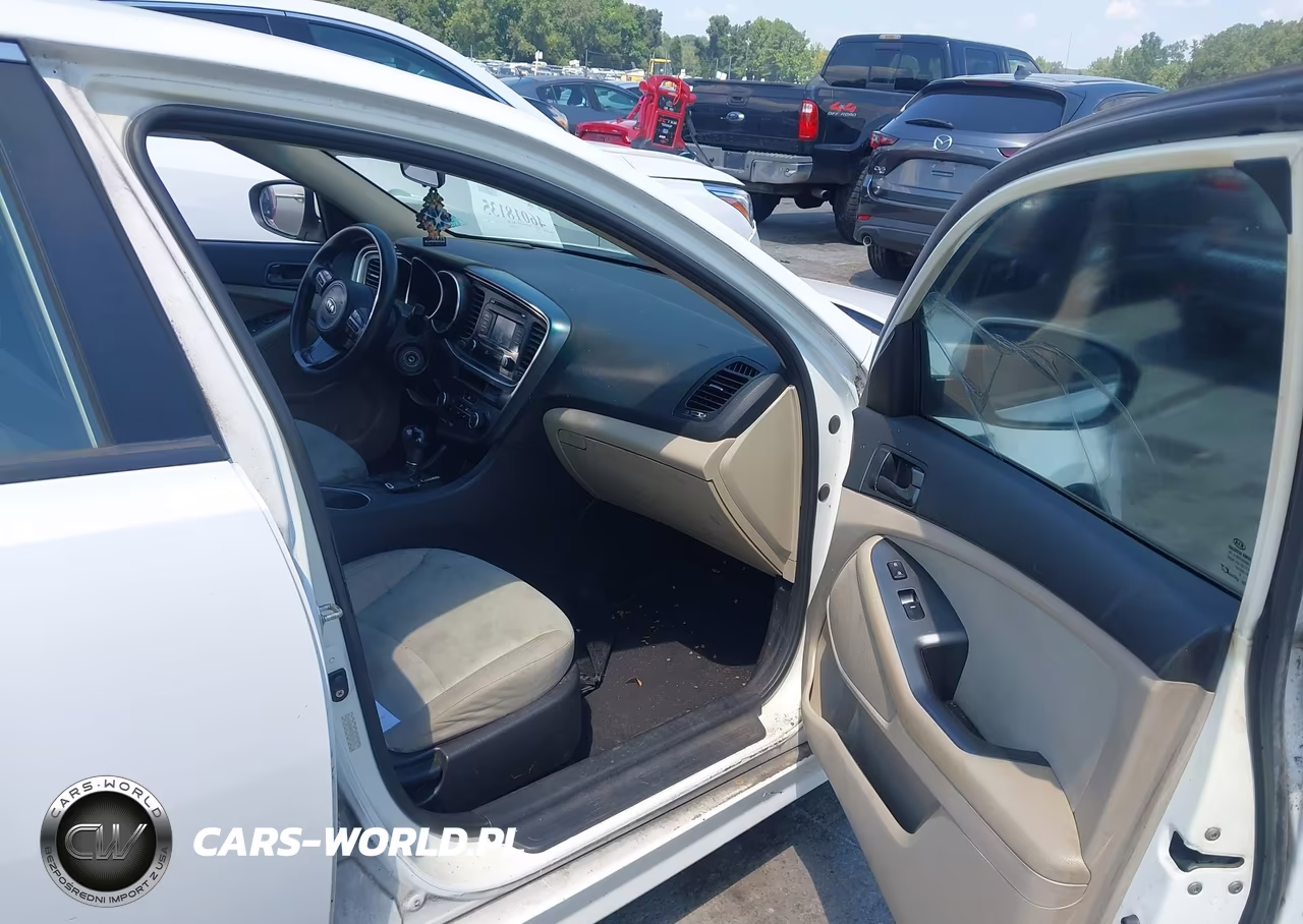 2014 Kia Optima Lx VIN:KNAGM4A75E5508333 - 5