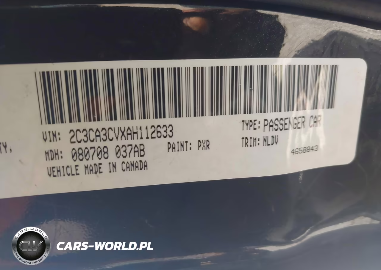 2010 Chrysler 300 Limited VIN:2C3CA3CVXAH112633 - 9