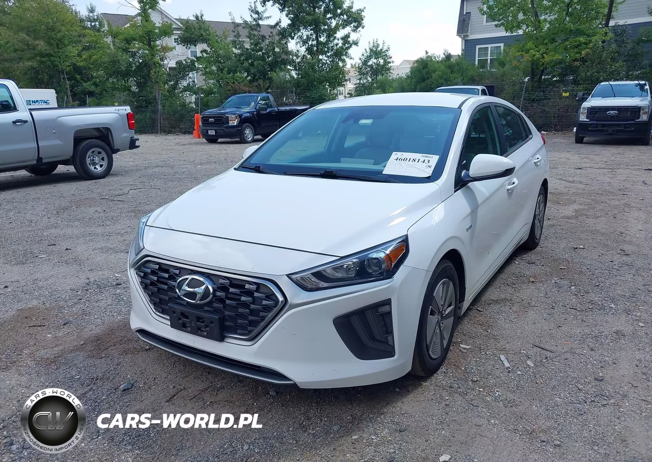 2020 Hyundai Ioniq Hybrid Blue VIN:KMHC65LC2LU220005 - 2