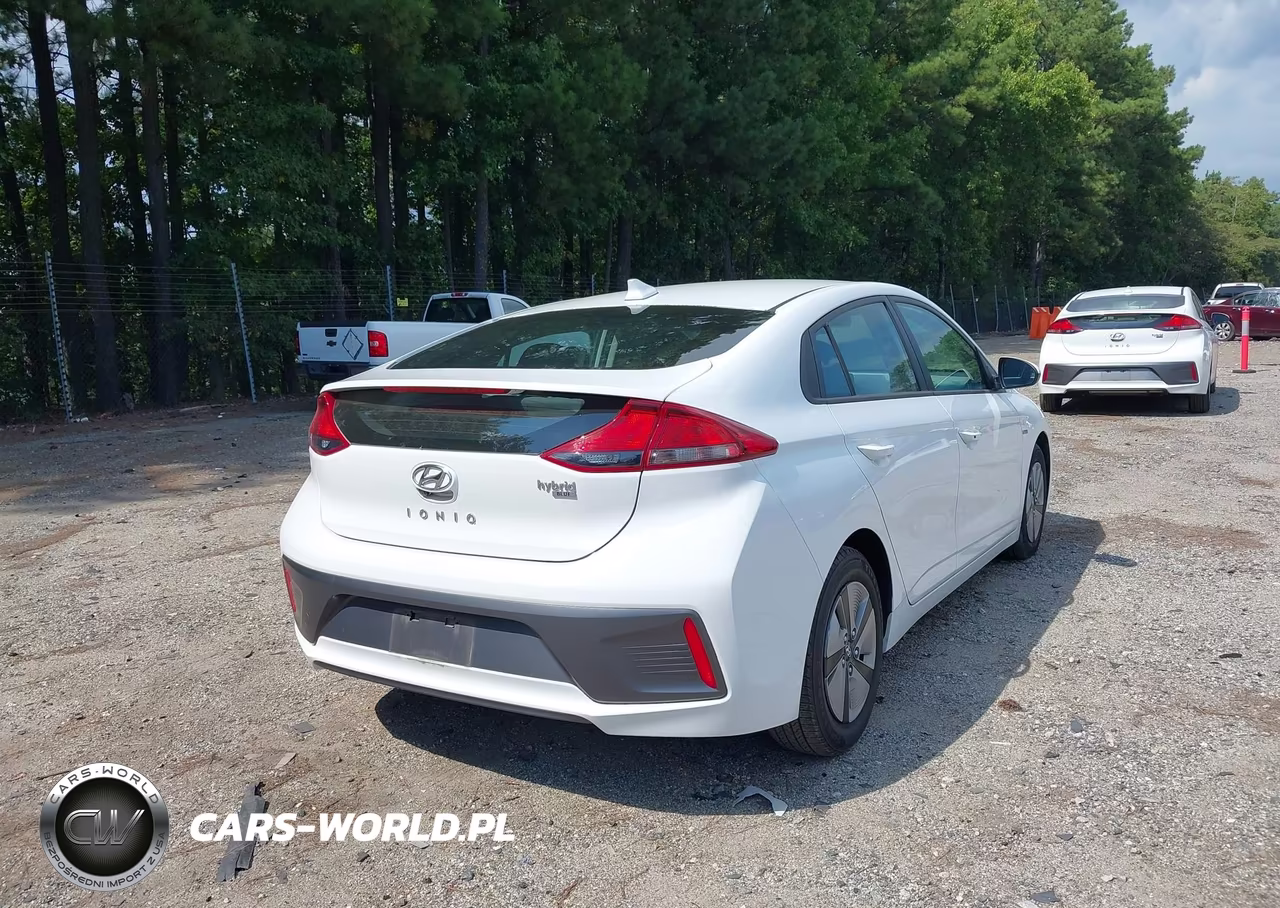 2020 Hyundai Ioniq Hybrid Blue VIN:KMHC65LC2LU220005 - 4