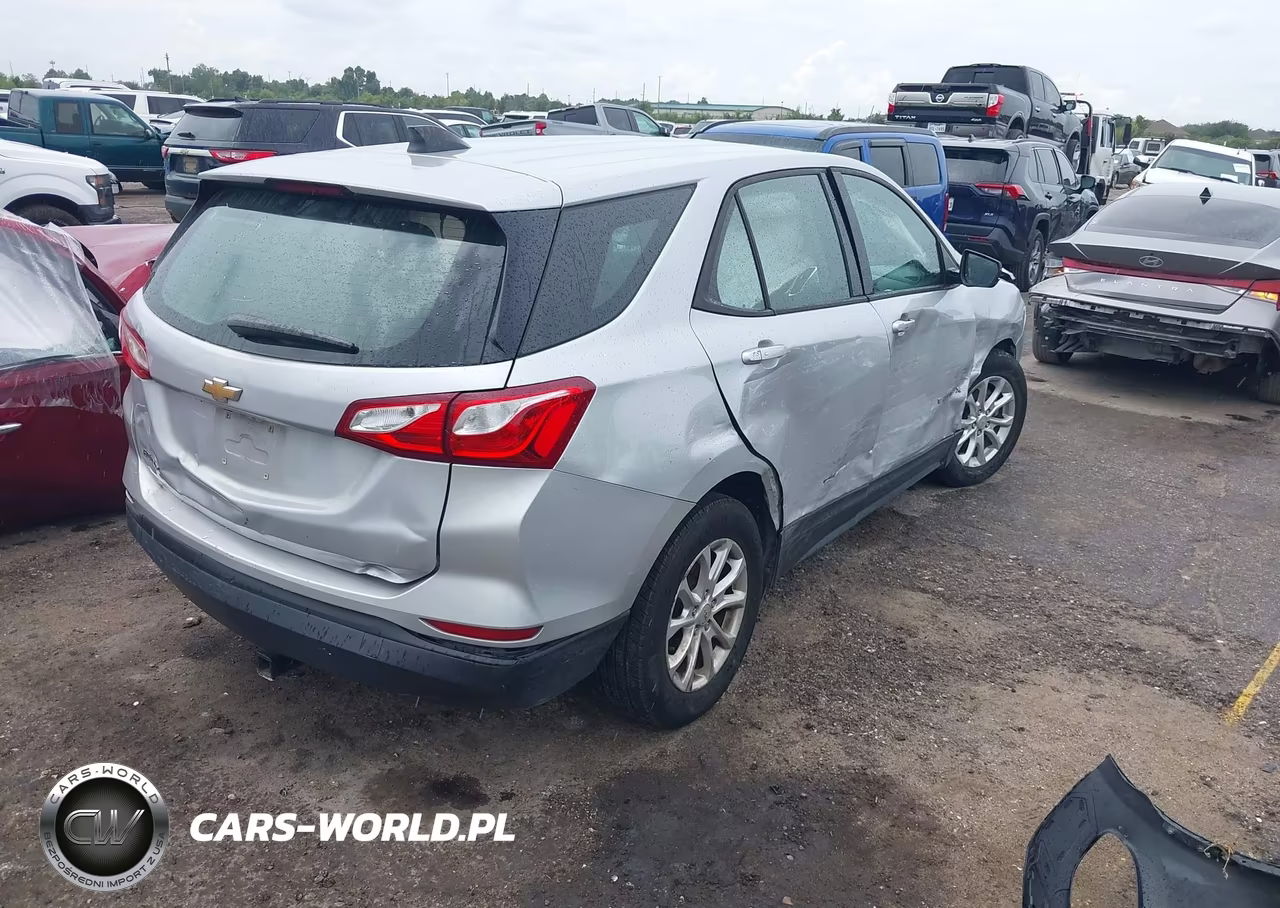 2019 Chevrolet Equinox Ls VIN:2GNAXHEV9K6115636 - 4