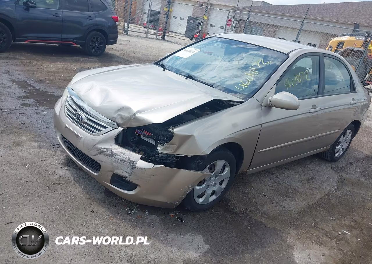 2007 Kia Spectra Ex VIN:KNAFE121X75464687 - 2
