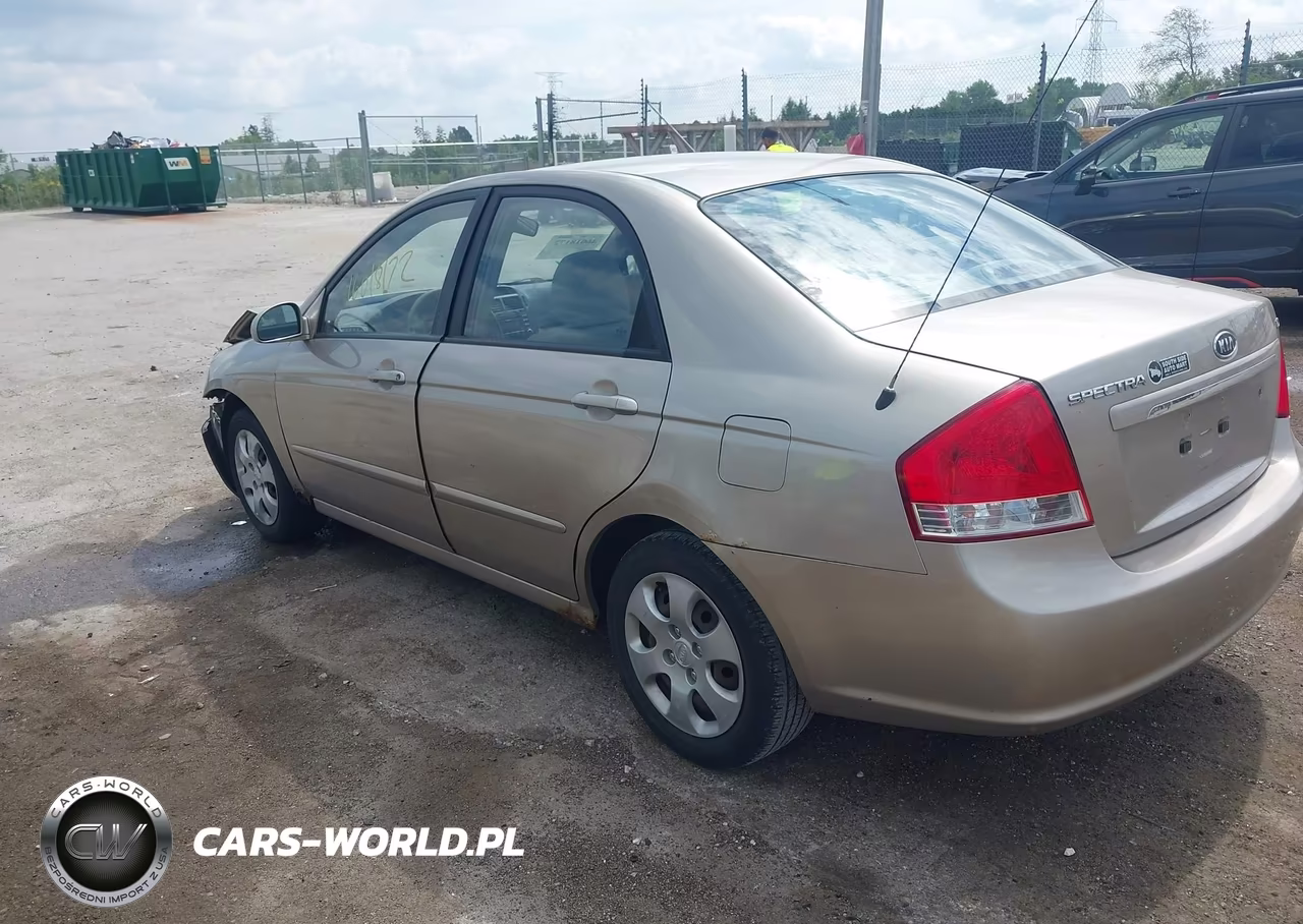 2007 Kia Spectra Ex VIN:KNAFE121X75464687 - 3