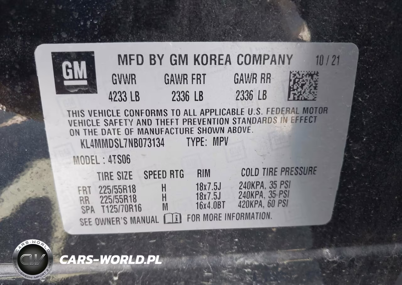 2022 Buick Encore Gx Fwd Select VIN:KL4MMDSL7NB073134 - 9