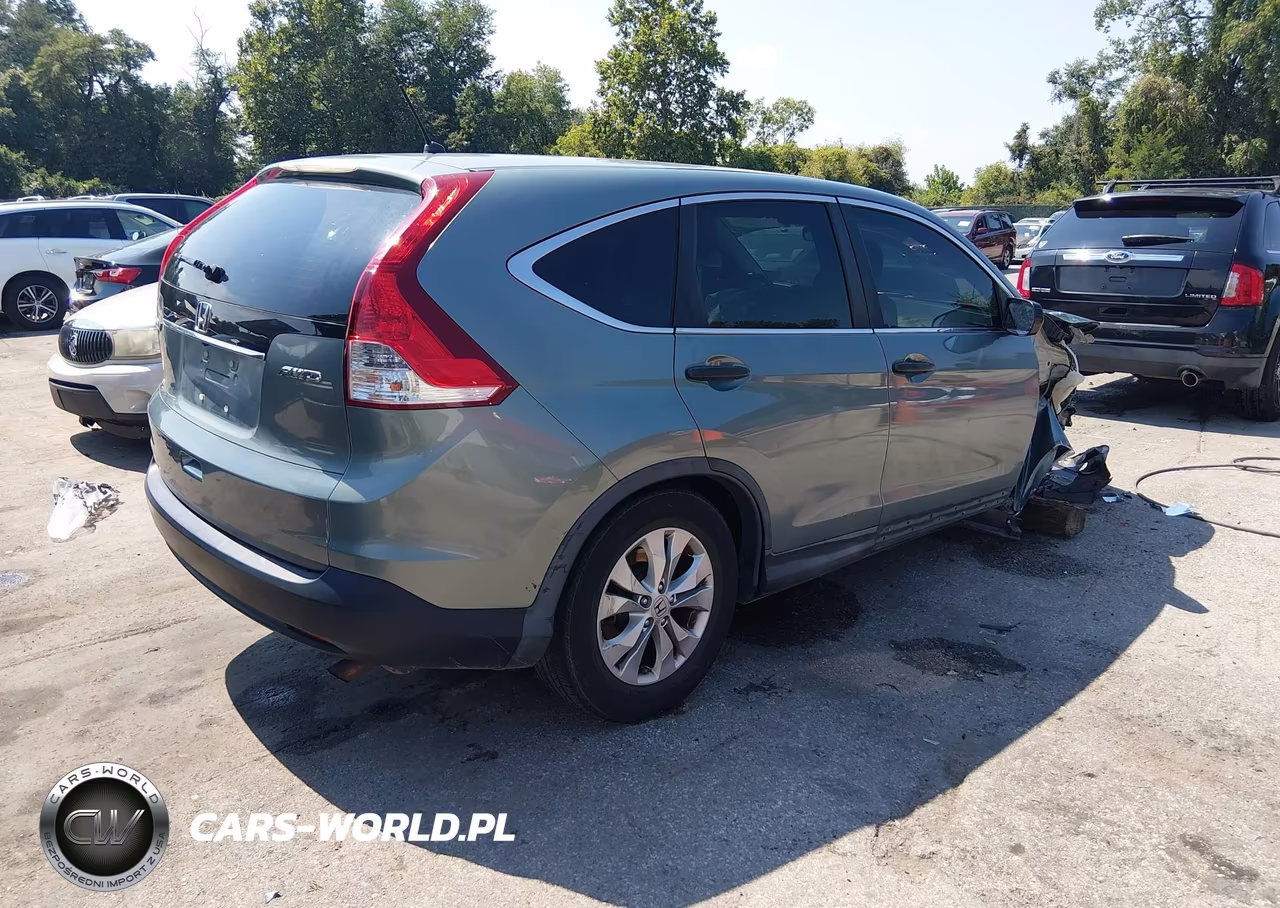 2012 Honda Cr-V Lx VIN:2HKRM4H36CH618044 - 4