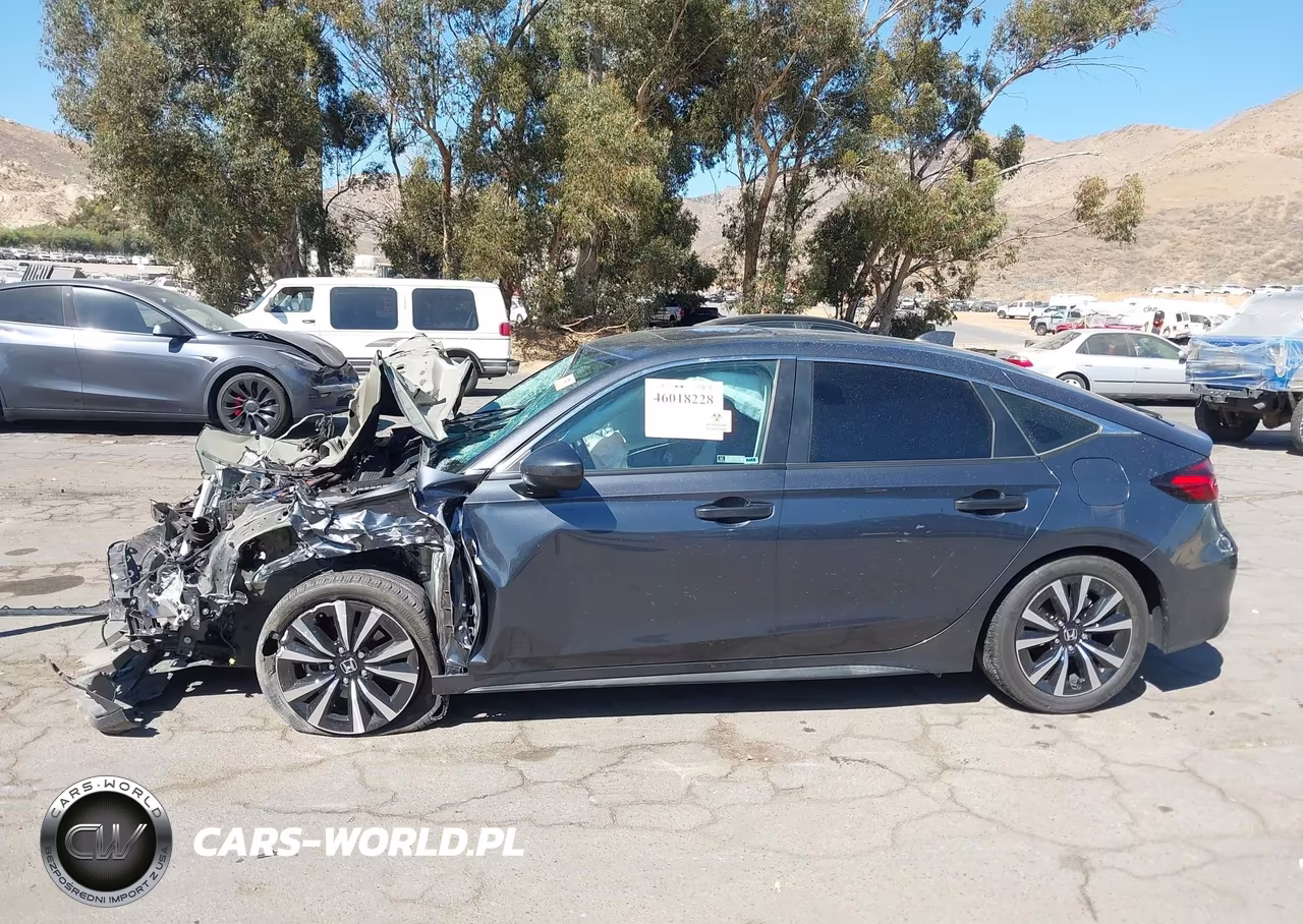 2024 Honda Civic Ex-L VIN:19XFL1H71RE021887 - 14
