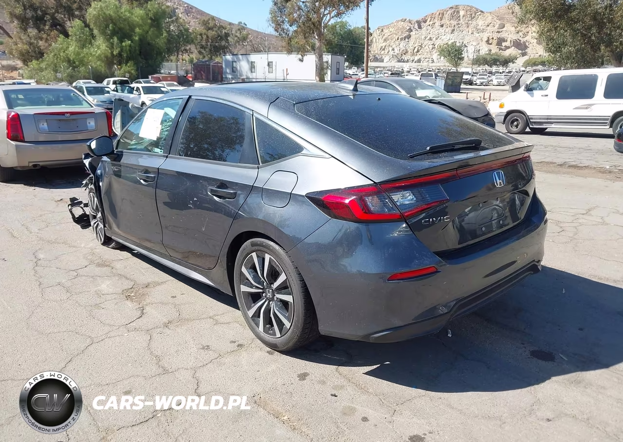 2024 Honda Civic Ex-L VIN:19XFL1H71RE021887 - 3