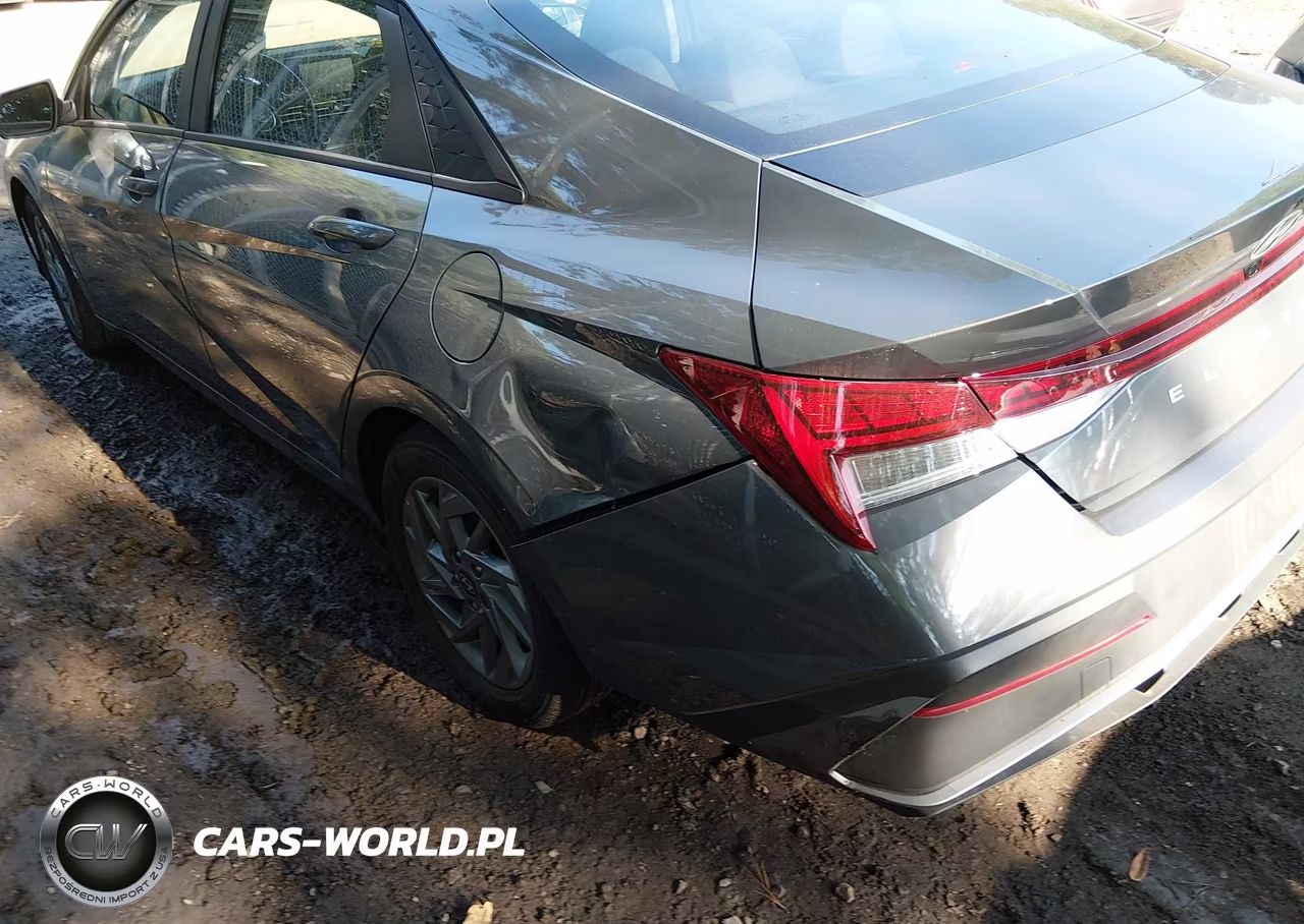 2025 Hyundai Elantra Hybrid Blue VIN:KMHLM4DJ3SU168833 - 6