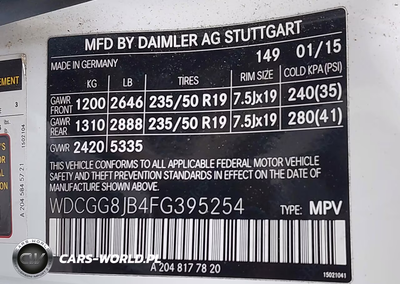 2015 Mercedes-Benz Glk 350 4Matic VIN:WDCGG8JB4FG395254 - 9