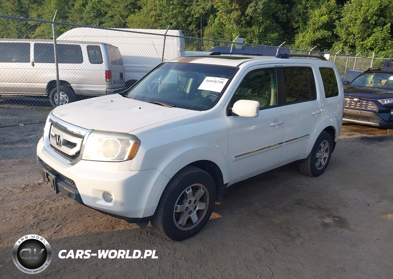 2011 Honda Pilot Touring VIN:5FNYF4H99BB095335 - 2