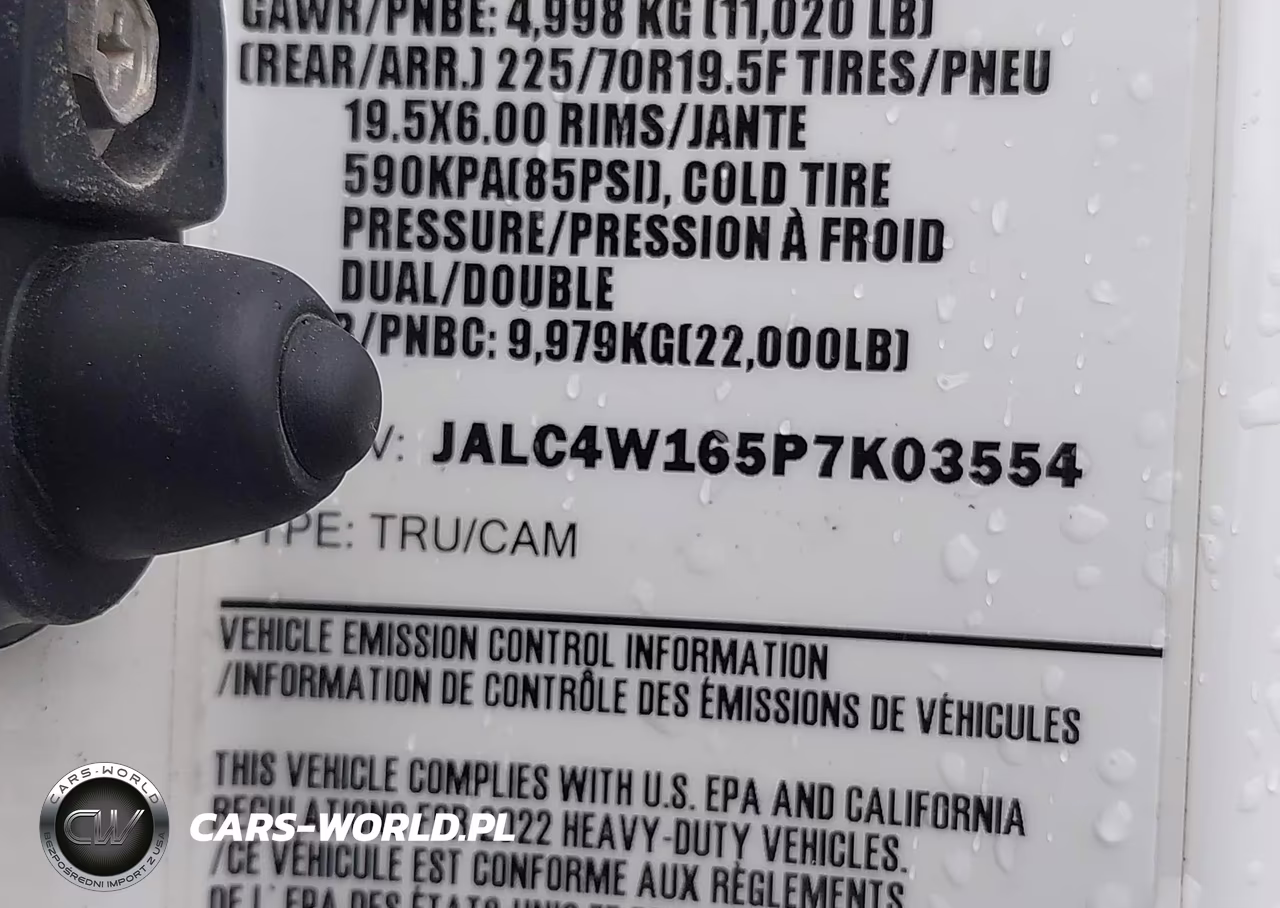 2023 Isuzu Npr Xd VIN:JALC4W165P7K03554 - 8