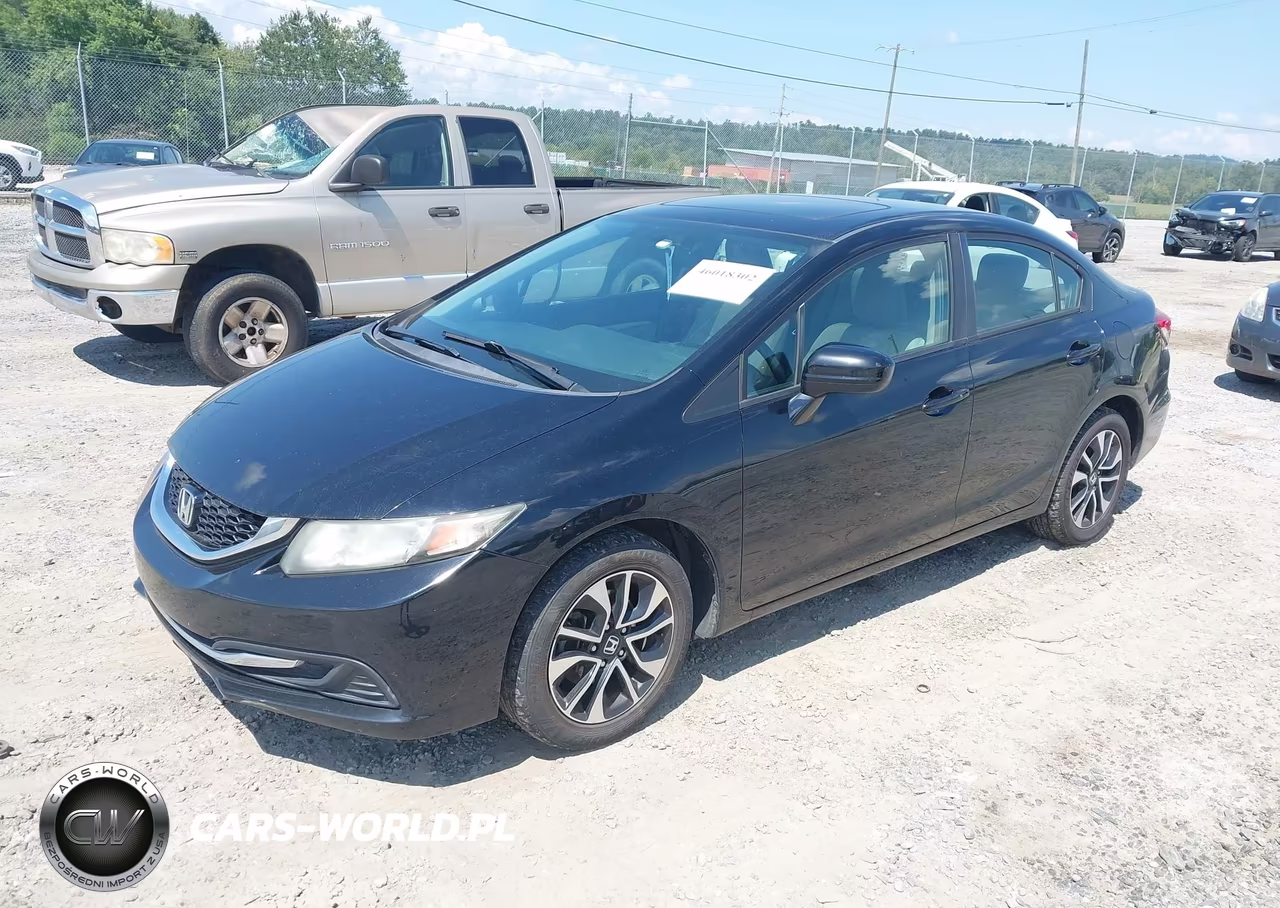 2015 Honda Civic Ex VIN:19XFB2F80FE006619 - 2