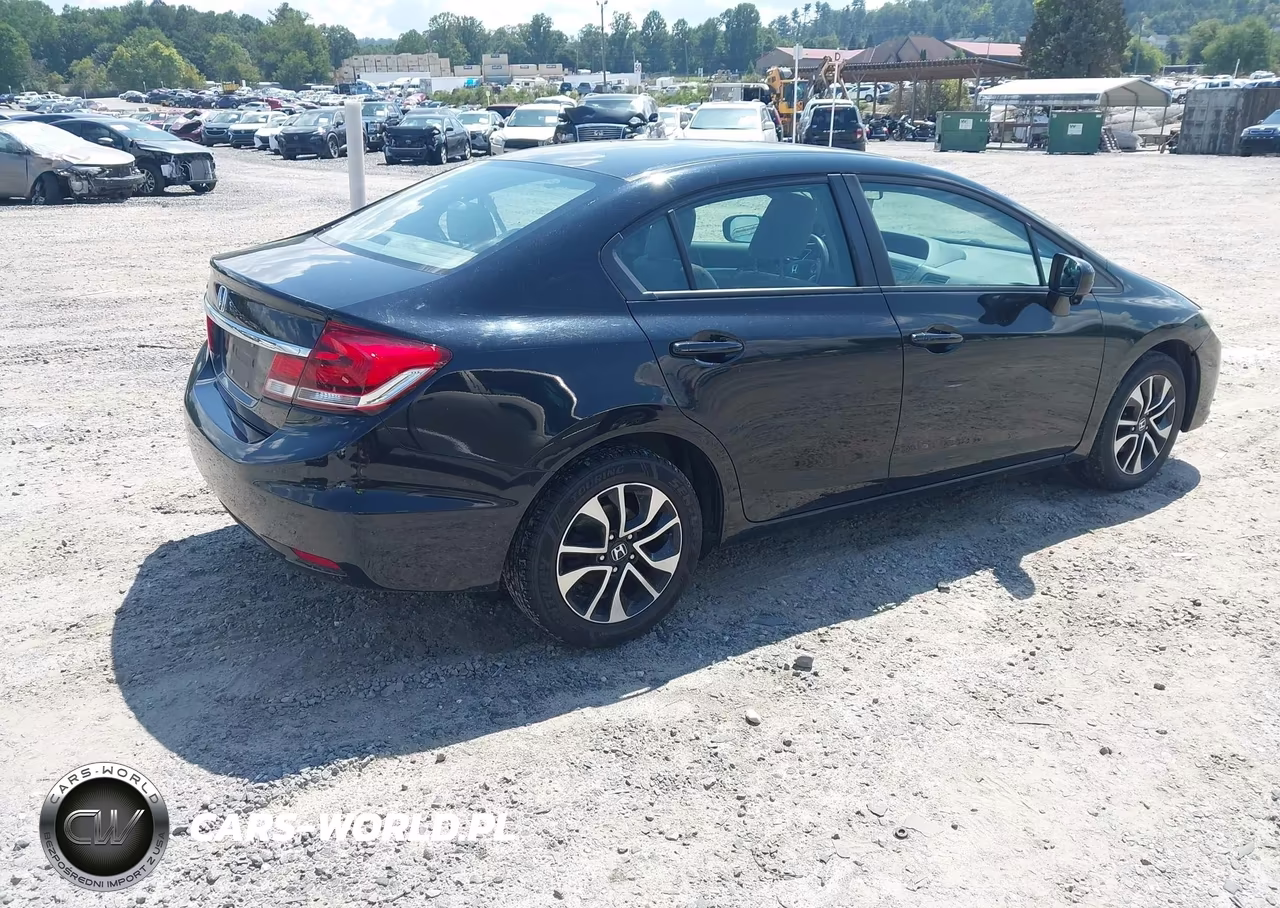 2015 Honda Civic Ex VIN:19XFB2F80FE006619 - 4
