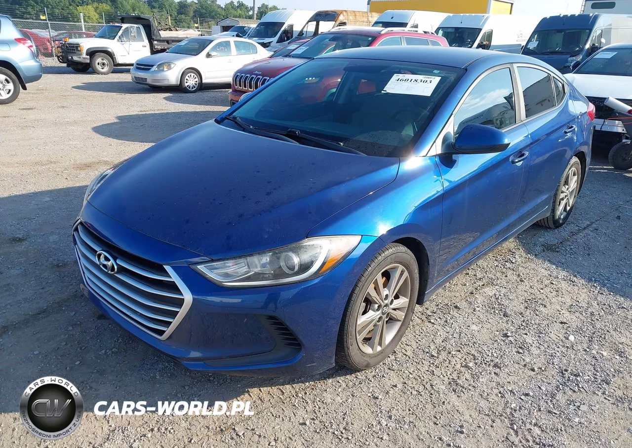 2018 Hyundai Elantra Sel VIN:5NPD84LF3JH313548 - 2