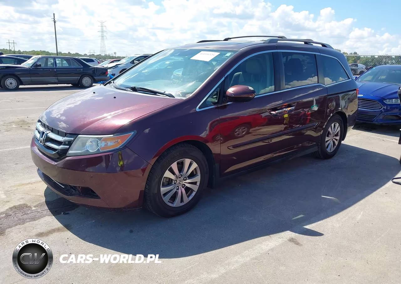 2014 Honda Odyssey Ex-L VIN:5FNRL5H67EB038838 - 2