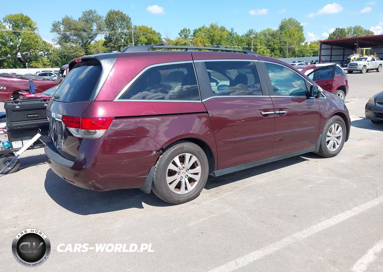 2014 Honda Odyssey Ex-L VIN:5FNRL5H67EB038838 - 4